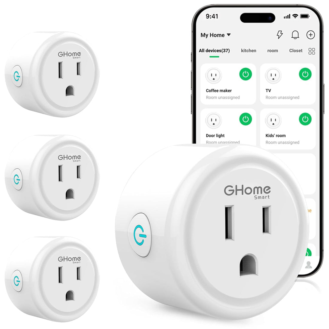 GHome WiFi Smart Plug works with Alexa and Google Home — Techloop Living smart home guide