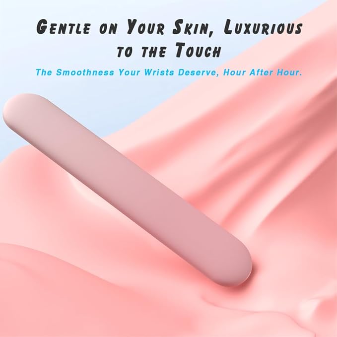 ErgoComfort Gel Wrist Rest Mouse Pad Set – Minty Green, Ergonomic Memory Foam with Non-Slip Base for Office, Gaming & Home Desk