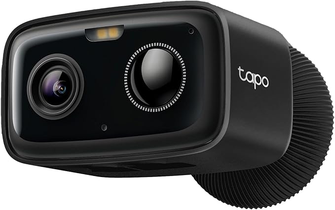 Tapo Outdoor Security Camera Wireless, 1080P, Up to 180-Day Battery, Free Person Detection, Custom Zones, Color Night Vision, SD/Could Storage, Wrks w/Alexa/Google, Ideal for Homeowners(C401) Black
