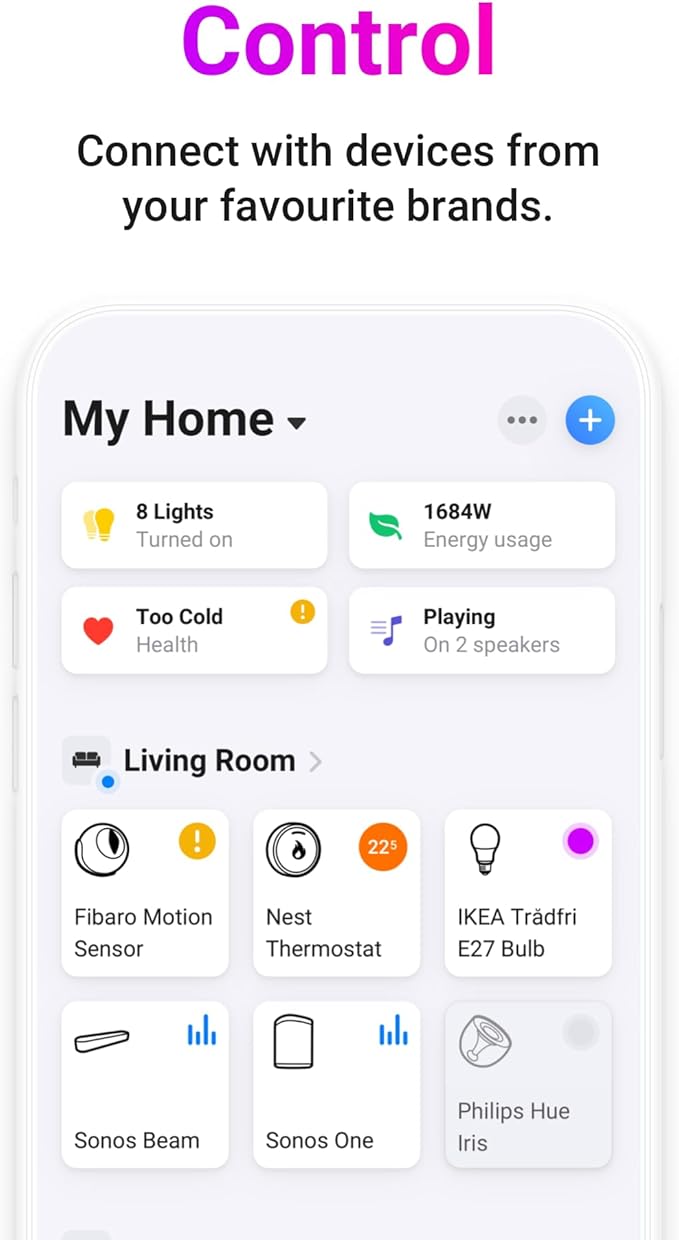 Homey Bridge | Smart Home Hub for Home Automation. Features Z-Wave Plus, Zigbee, Wi-Fi, BLE & Infrared. Compatible with Amazon Alexa & Google Home.