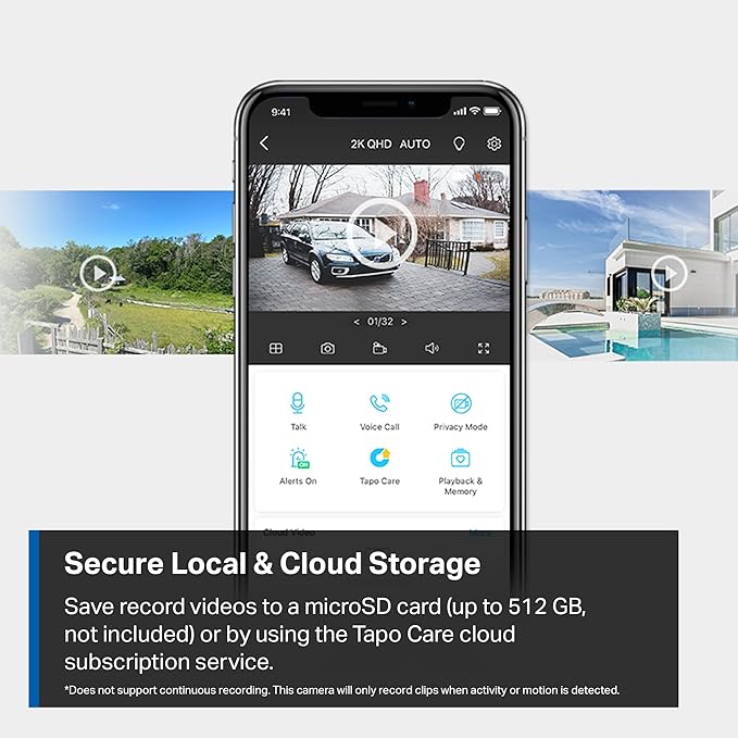Tapo MagCam, 2025 Wirecutter Best Outdoor Security Camera & PCMag Editors’ Choice, 2K, Battery, Magnetic Mount Wireless Camera, 150° FOV, SD/Cloud Storage, Person/Vehicle Detection