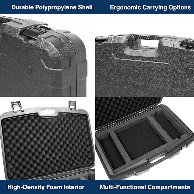 Storage Case for Starlink Standard Gen 3, Protective Hard Case with Foam Padding for Gen 3 Dish, Router, Cables & Accessories, Portable and Durable Ideal for Travel and Outdoor Use